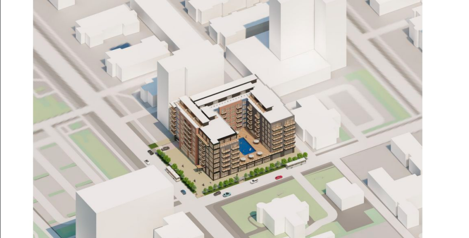 4490 Lindell Blvd renderings